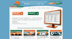 Desktop Screenshot of maintscape.com